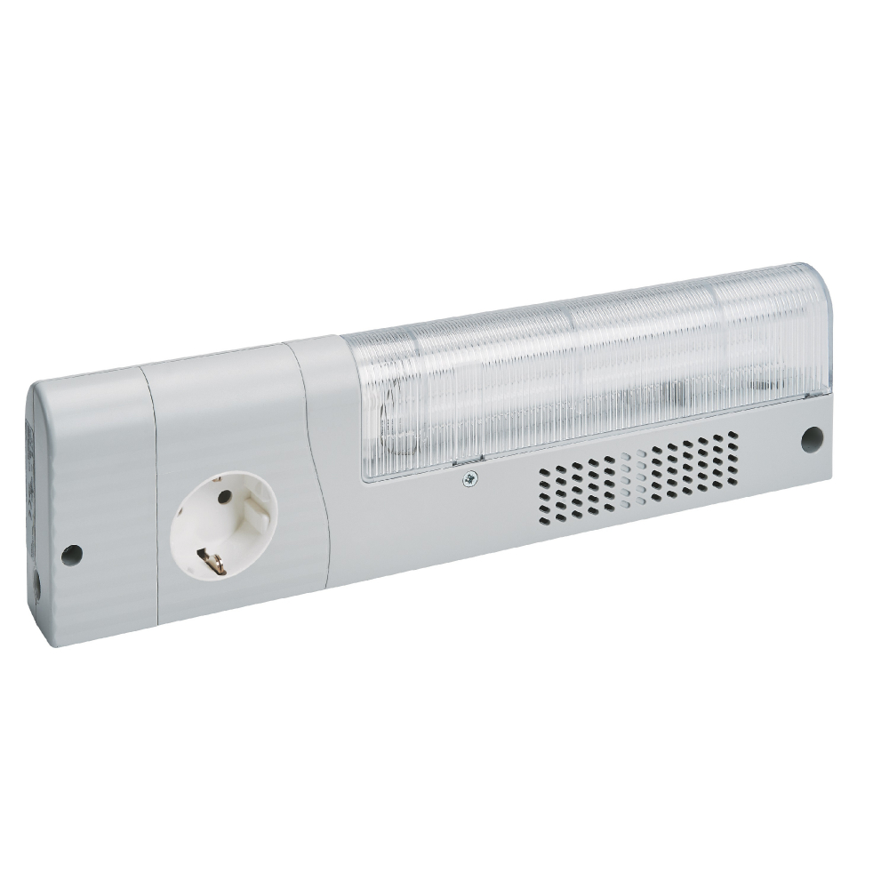 ZESTAW OŚWIETLENIOWY 11W Z GNIAZDEM SCHUKO - 048233 - LEGRAND