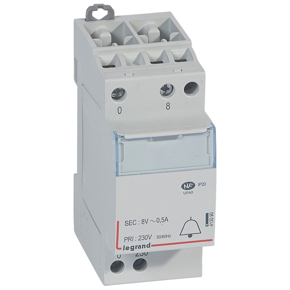 MODUŁOWY TRANSFORMATOR DZWONKOWY TR304 8V 4VA - 413090 - LEGRAND