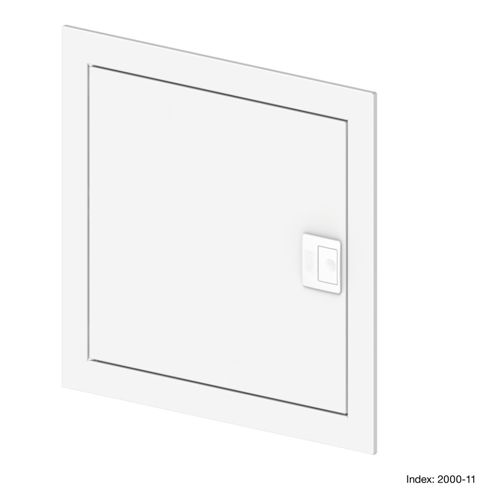 DRZWI 1/14 METALOWE Z RAMĄ KOMPLETNE BIAŁY RAL 9016 MSF - 2000-01 - ELEKTRO-PLAST NASIELSK