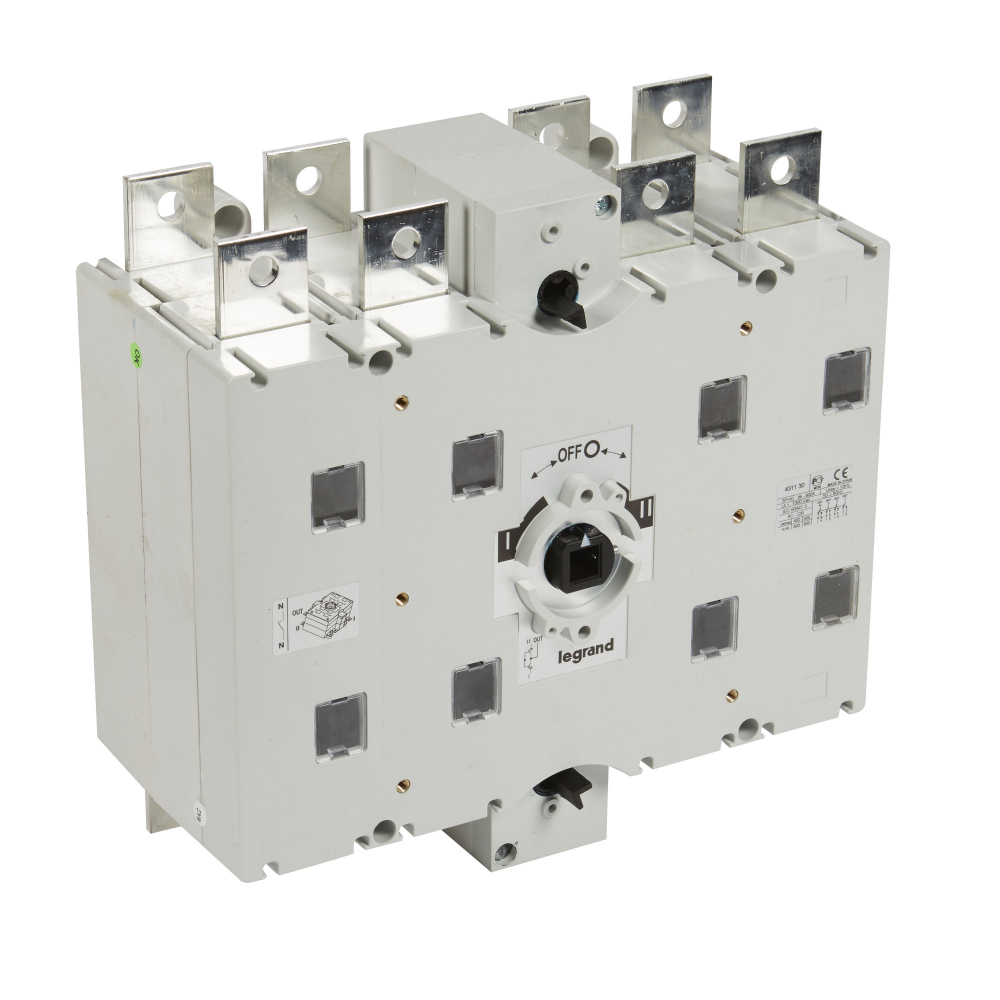 PRZEŁĄCZNIK ZASILANIA 800 A 3 POLOWY Z TOREM NEUTRALNYM DCX-M - 431130 - LEGRAND
