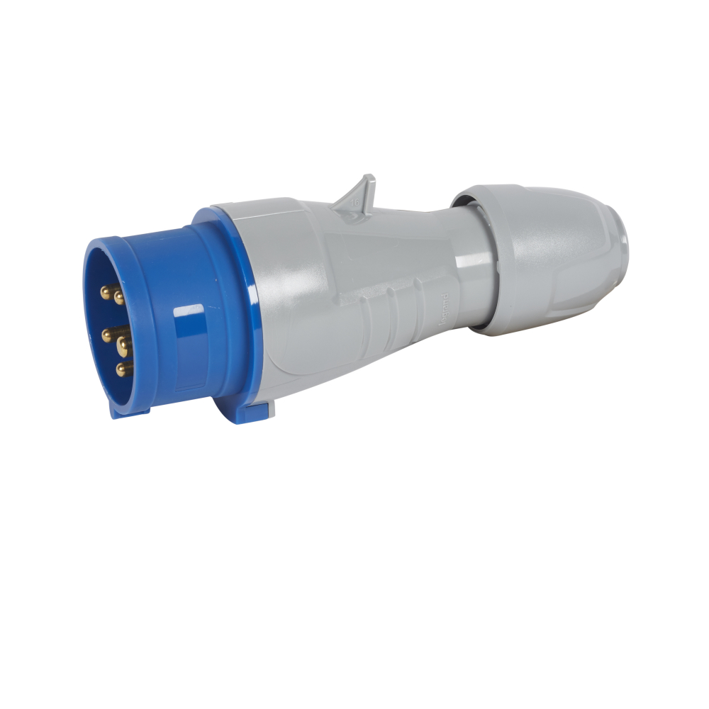 WTYCZKA PRZENOŚNA 16A 3-POLOWE Z TOREM NEUTRALNYM Z UZIEMIENIEM 230V IP44 P17 TEMPRA PRO - 555126 - LEGRAND