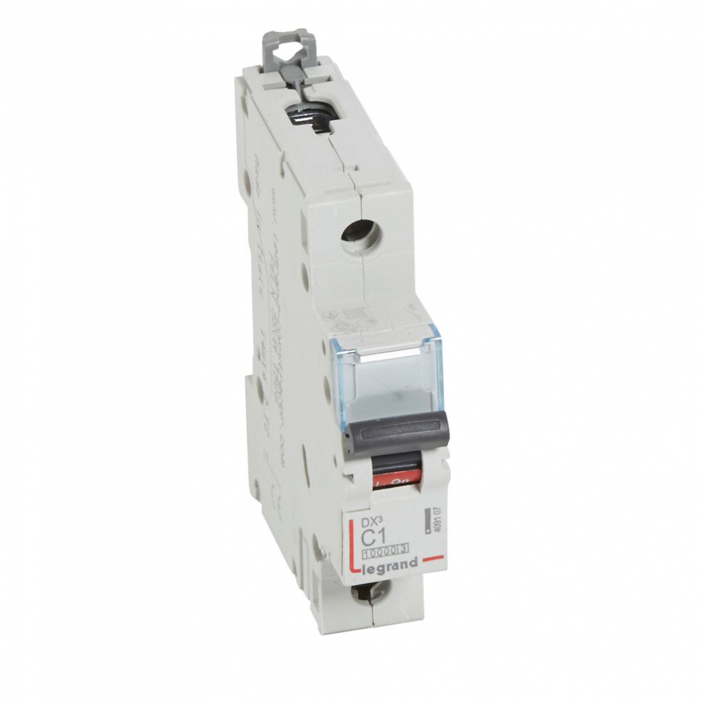 WYŁĄCZNIK NADPRĄDOWY C 1A 1 POLOWY CHARAKTERYSTYKA C SERII DX3 S 311 - 409107 - LEGRAND