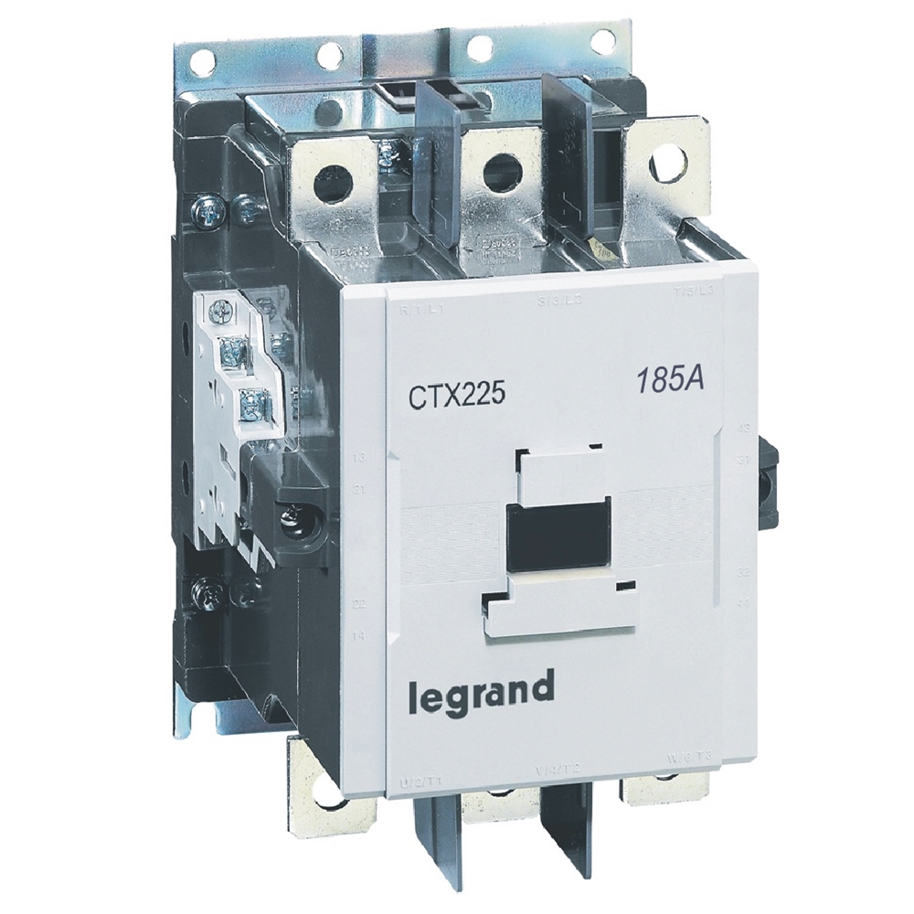 STYCZNIK MOCY 185A 3 POLOWY STYKI POMOCNICZE 2NO 2NC STEROWANIE 100V-240V AC CTX3/DC CTX3 - 416286 - LEGRAND