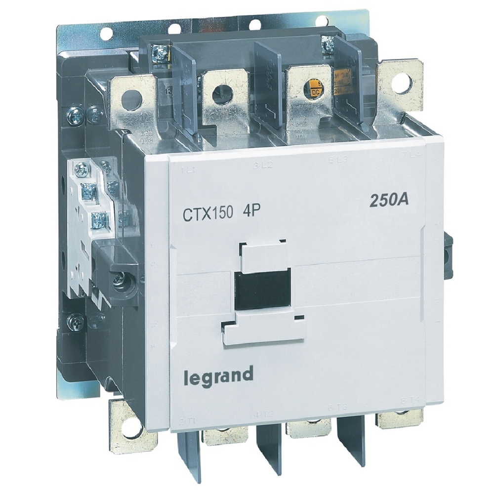 STYCZNIK MOCY 250 A 4 POLOWY 100-240V AC CTX3/DC CTX3 - 416476 - LEGRAND
