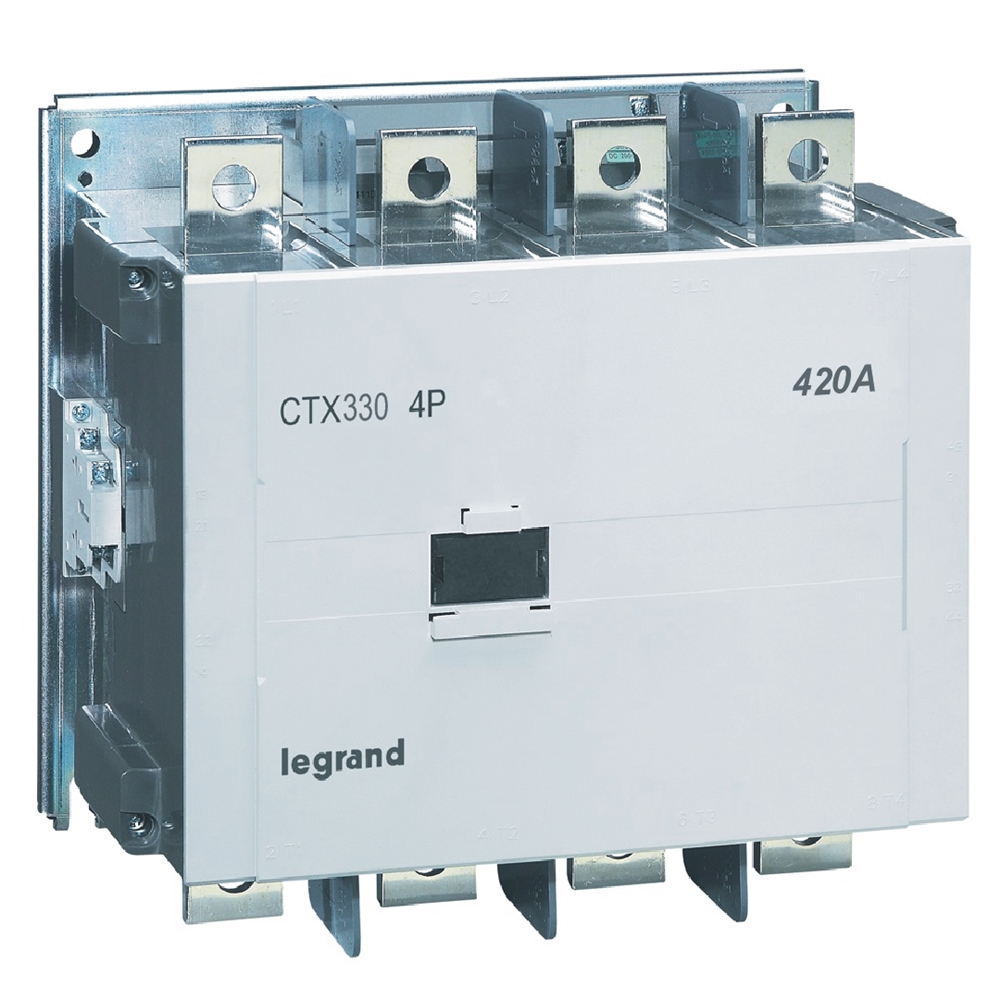 STYCZNIK MOCY 420 A 4 POLOWY 100-240V AC CTX3/DC CTX3 - 416496 - LEGRAND