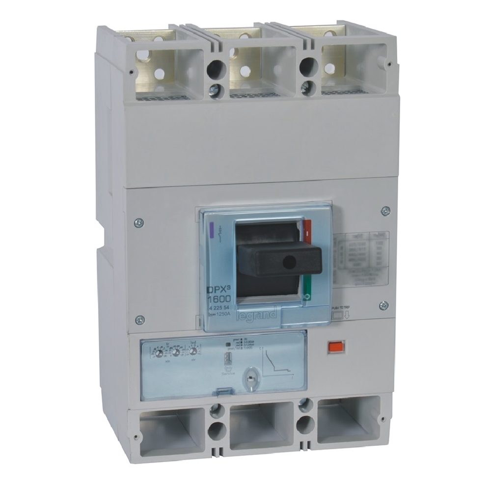 ROZŁĄCZNIK MOCY 1250A 3 BIEGUNY PRĄD ZWARCIOWY 50KA DPX3 - 422554 - LEGRAND