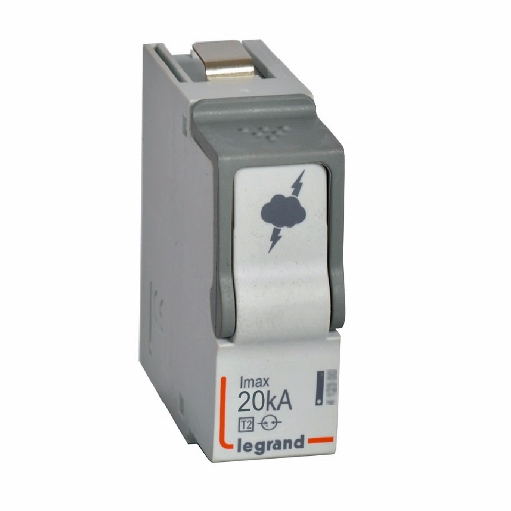 WKŁAD OGRANICZNIKA T2 20 KA N-PE - 412298 - LEGRAND