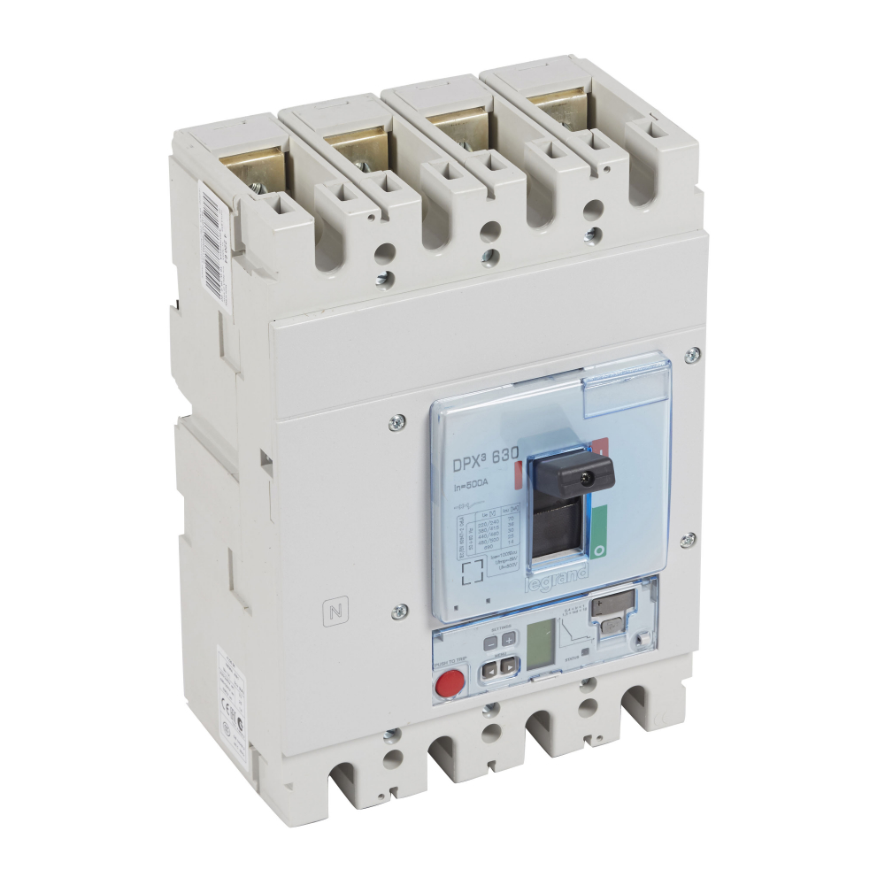 ROZŁĄCZNIK MOCY 500A 4 BIEGUNY 100KA DPX3 - 422094 - LEGRAND