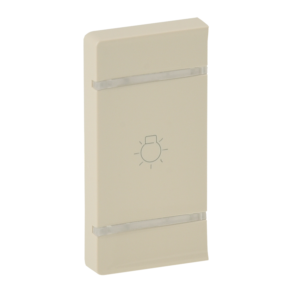 KLAWISZ LEWY ŚWIATŁO 1 MODUŁ KREMOWY - 755526 - LEGRAND