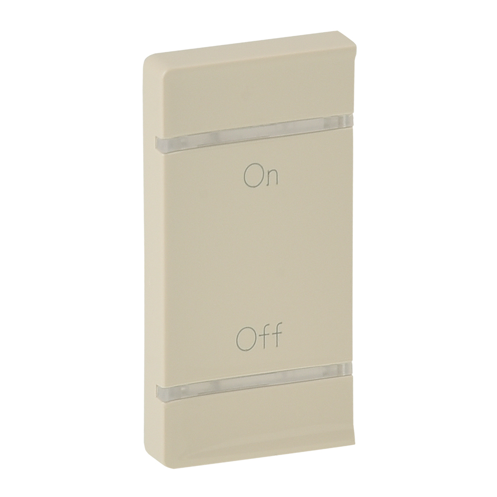 KLAWISZ LEWY ON-OFF 1 MODUŁ KREMOWY - 755586 - LEGRAND