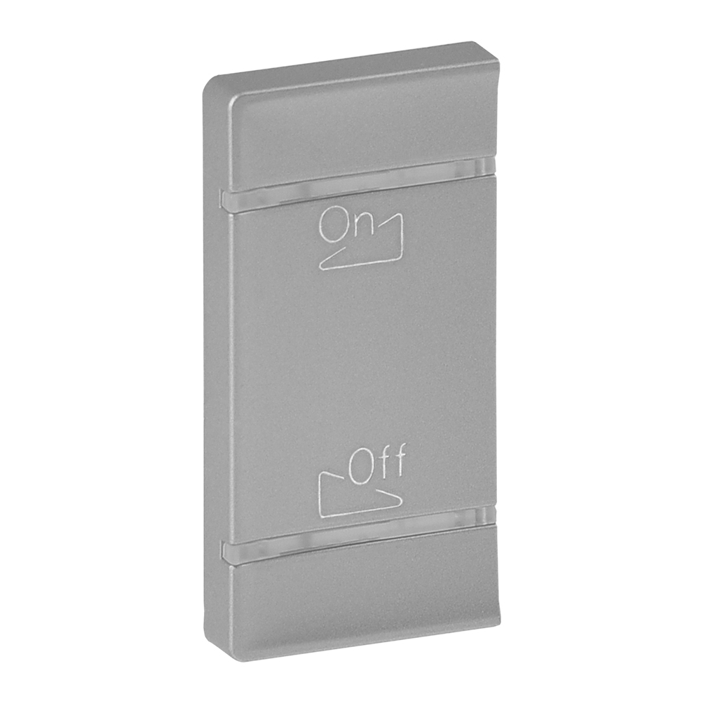 KLAWISZ LEWY ŹRÓDŁO/STACJA 1 MODUŁ ALUMINIUM - 755323 - LEGRAND