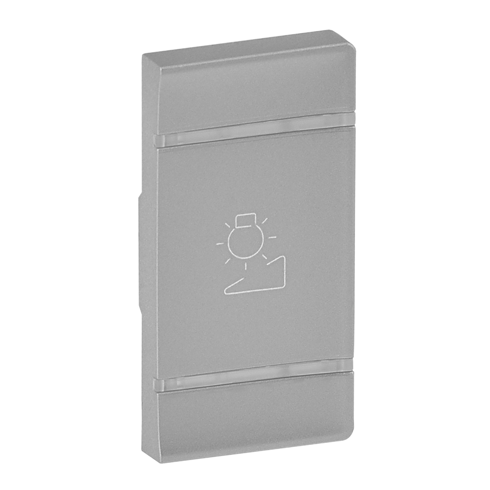 KLAWISZ PRAWY ON-OFF DŹWIĘ 1 MODUŁ ALUMINIUM - 755582 - LEGRAND