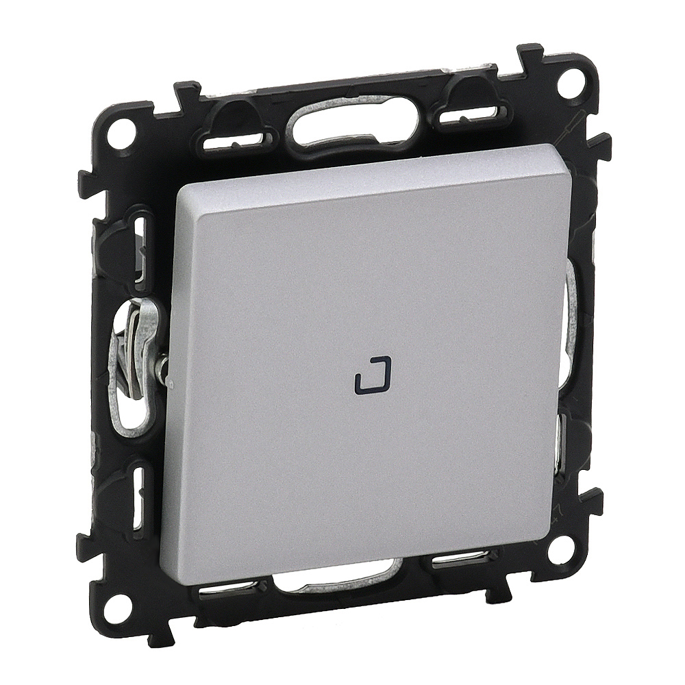ŁĄCZNIK JEDNOBIEGUNOWY ZE WSKAŹNIKIEM ALUMINIUM 250 V~VALENA LIFE - 752304 - LEGRAND