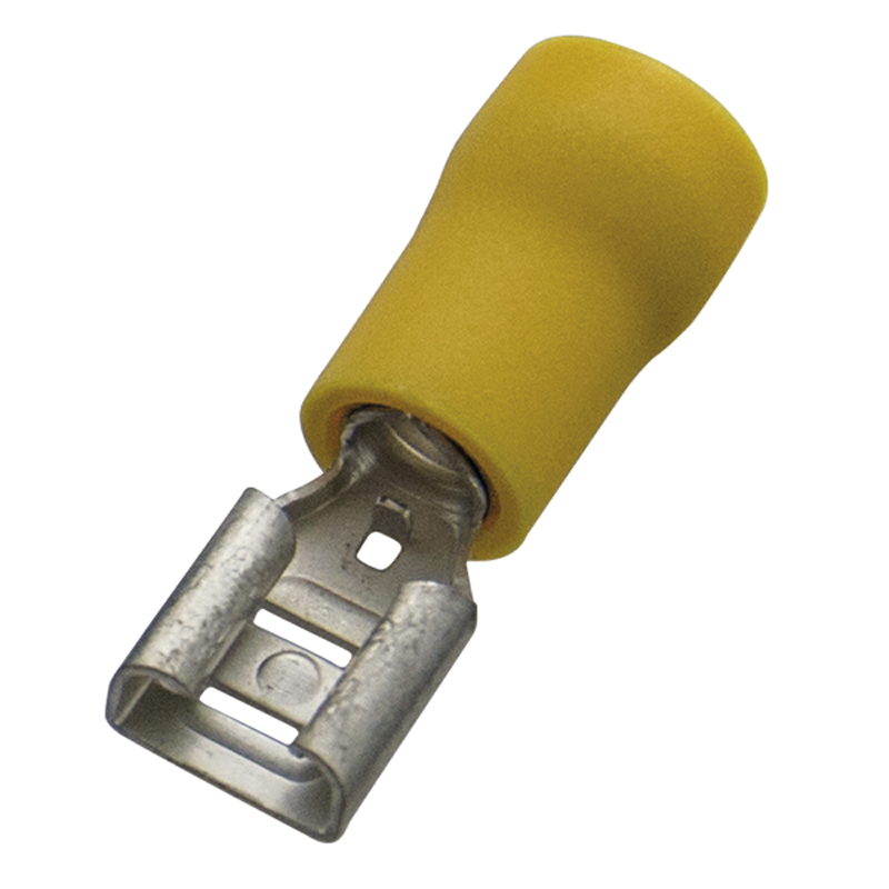 NASUWKA IZOLOWANA 4,0-6/9,8 X 1,1 PVC ŻÓŁTA 100 SZT. - 260404 - HAUPA