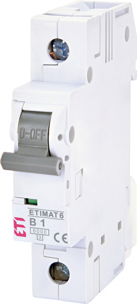 WYŁĄCZNIK NADPRĄDOWY ETIMAT 6 1P B1 - 002111509 - ETI