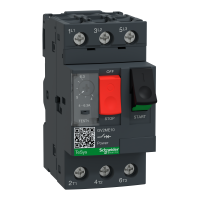 WYŁĄCZNIK SILNIKOWY ZAKRES 4.0-6.3A AC3 3 BIEGUNY WYZWALANIE TERMOMAGNETYCZNE GV2 - GV2ME10AP - SCHNEIDER ELECTRIC