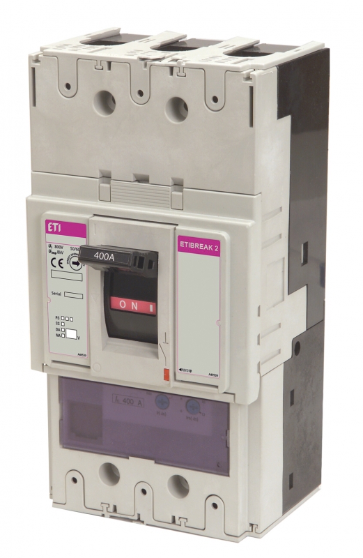 WYŁĄCZNIK MOCY 4P, 70KA, WYZW. ELEKTRONICZNY EB2 250/4E 160A 4P - 004671307 - ETI