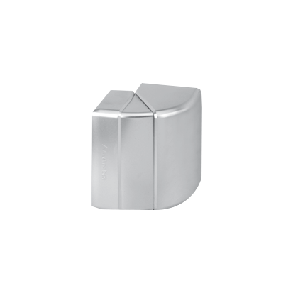 REGULOWANY KĄT ZEWNĘTRZNY CABLOPLUS 130X55MM; ALUMINIUM - TKA1305506/8 - KONTAKT SIMON