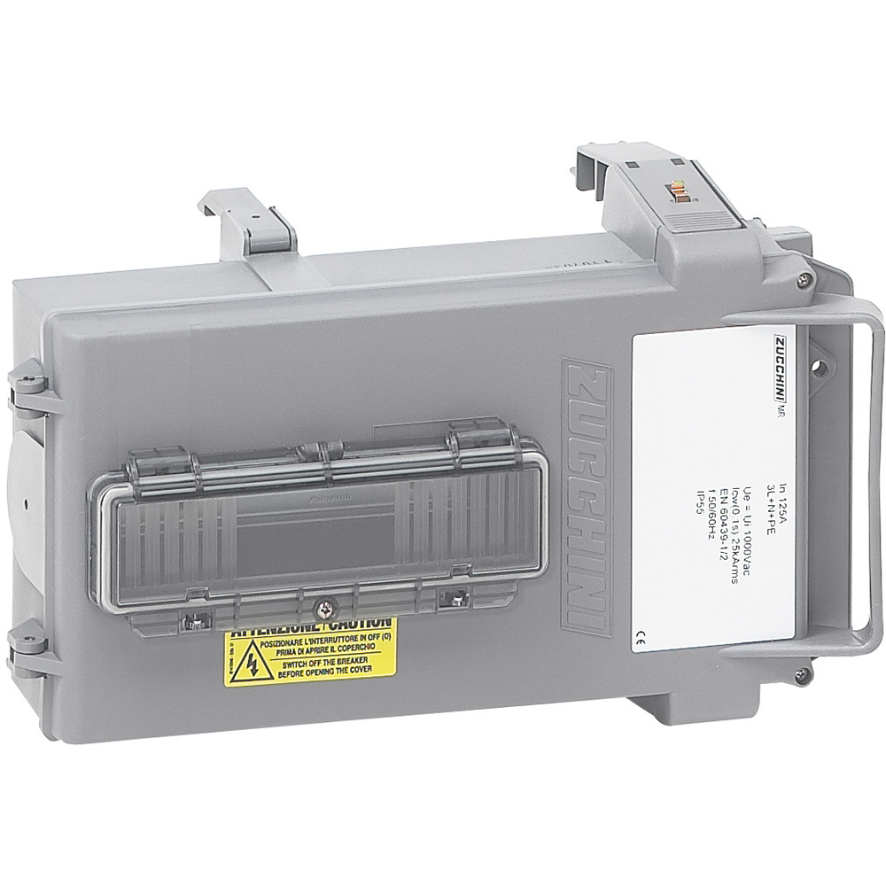 SKRZYNKA ODPŁYWOWA PRZEZROCZYSTE DRZWI 125A IP55 DIN11 - 55055068 - LEGRAND