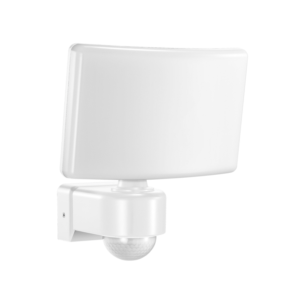 TOS LED 30W naświetlacz ogrodowy z PIR, 2200lm, IP65, 4000K, PC, biały - AD-NL-6148WLR4 - ORNO