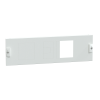 Rozdzielnice PrismaSet, płyta czołowa do mocowanego poziomo NSX250 3P - LVS03604 - SCHNEIDER ELECTRIC