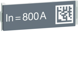 ACB HW1 Wtyczka z oznaczeniem znamionowym wyłacznika 800A - HWW466H - HAGER