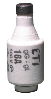 WKŁADKA TOPIKOWA SZYBKA DII GF 10A 500V~/440– (BIWTS) - 002312104 - ETI