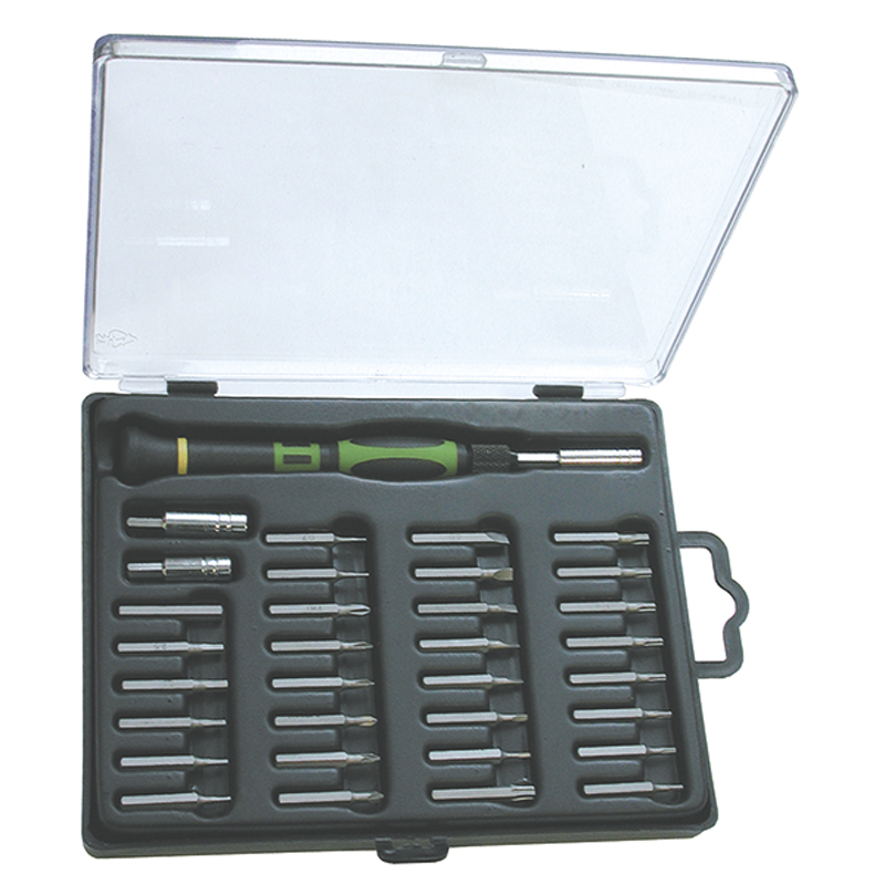 ZESTAW BITÓW DLA ELEKTRONIKA 33 ELEMENTY - 104002 - HAUPA