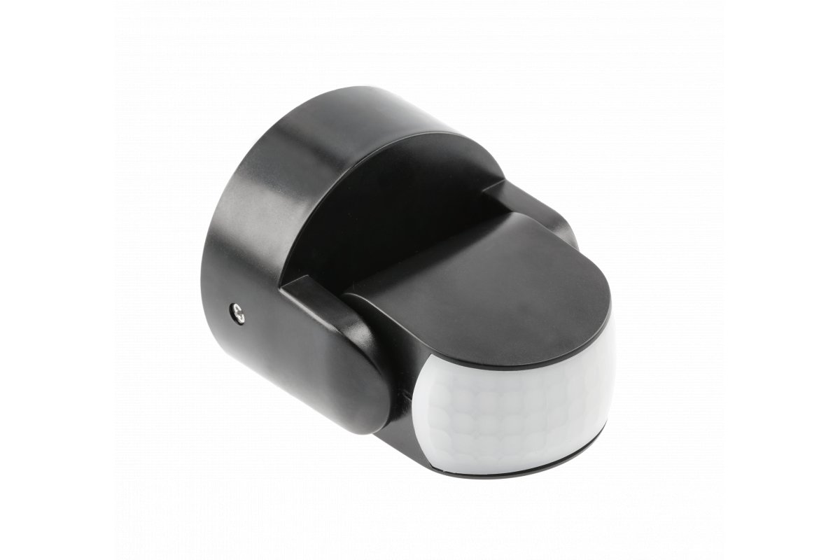 CZUJNIK RUCHU PIR ŚCIENNO-SUFITOWY 180/360° 1200W IP65 CZARNY CR-9 MINI - CR-CR9M00-10 - GTV
