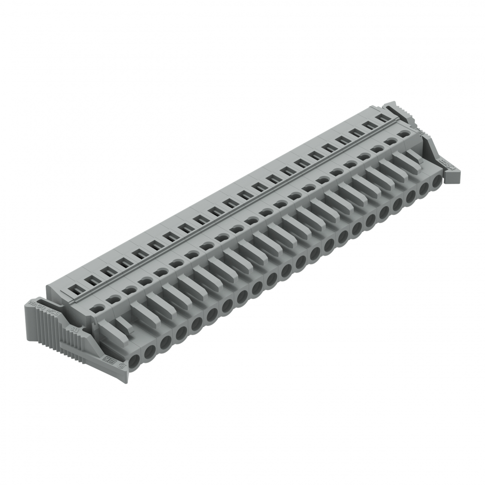 WTYK SPRĘŻYNOWY RASTER 5MM 22-TOROWY. - 231-122/037-000 - WAGO