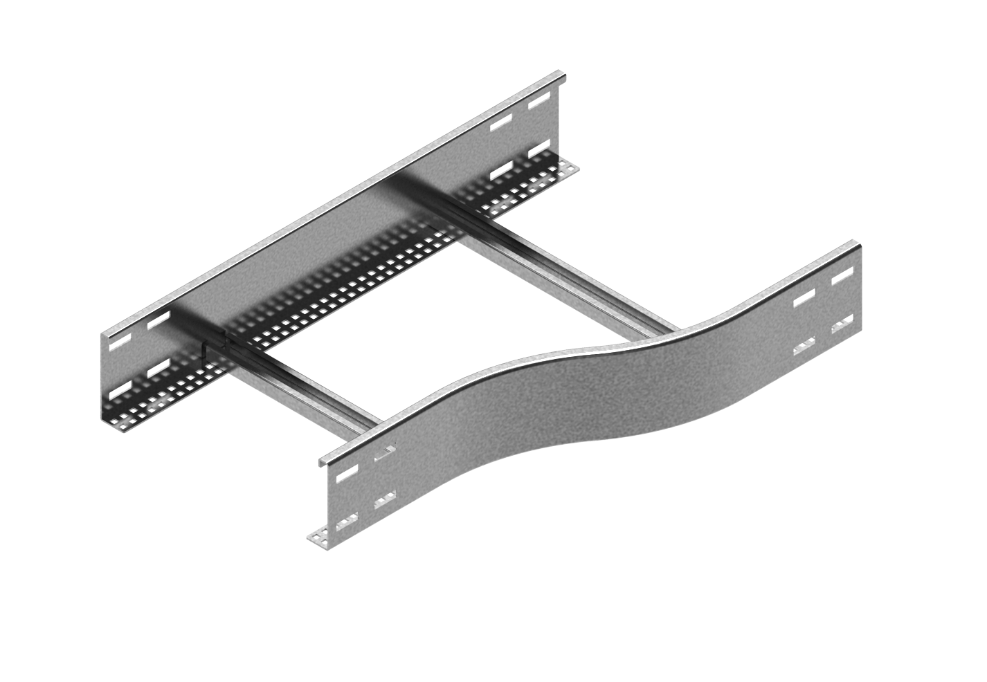 Redukcja drabinki prawa RDPC400/300H100 N 2,00 mm - 493640 - BAKS