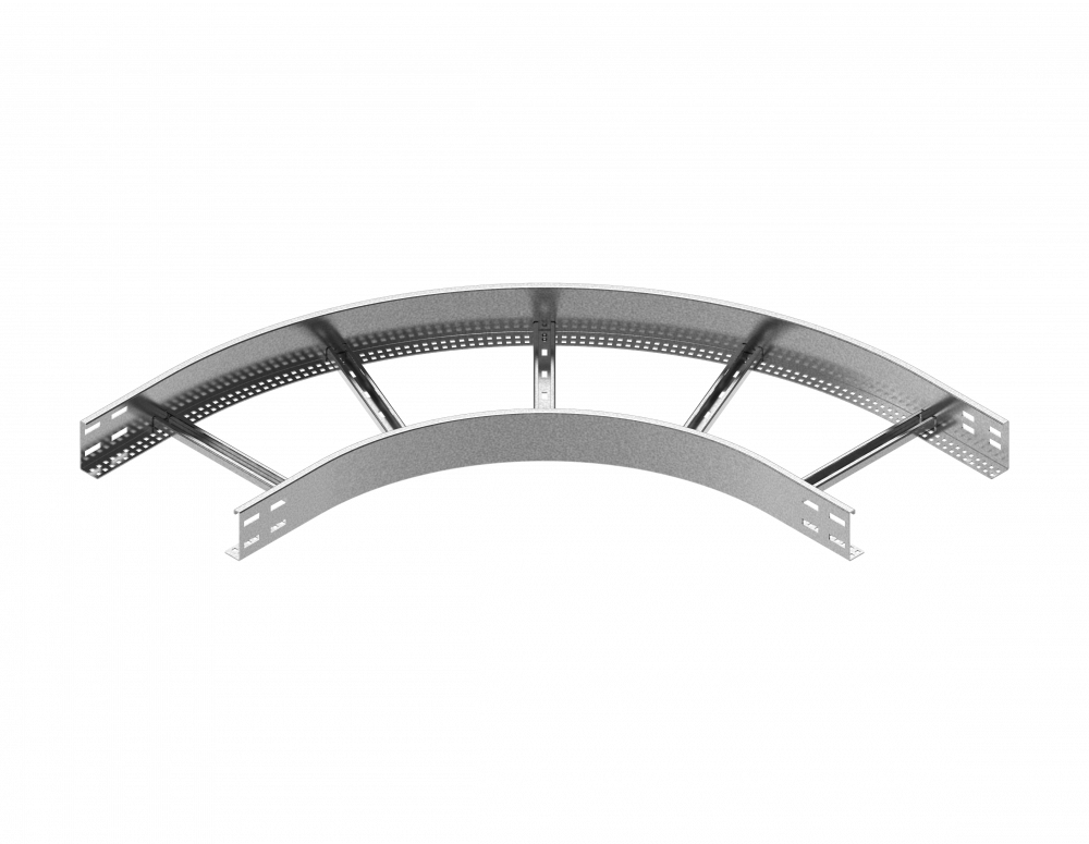 Łuk 90° LDP200H100N 1,50 mm - 499520 - BAKS