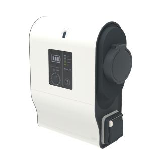STACJA ŁADOWANIA POJAZDÓW ELEKTRYCZNYCH, 1F, 3,7KW, MODE 2 I 3, IP44, IK08, Z ZABEZPIECZENIEM 6MA DC, Z MODUŁEM KOMUNIKACJI I RFID - 059008 - LEGRAND