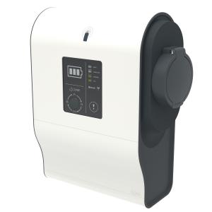 STACJA ŁADOWANIA POJAZDÓW ELEKTRYCZNYCH, 1F, 3,7KW, MODE 3, IP44, IK08, Z ZABEZPIECZENIEM 6MA DC, Z MODUŁEM KOMUNIKACJI I RFID - 059005 - LEGRAND
