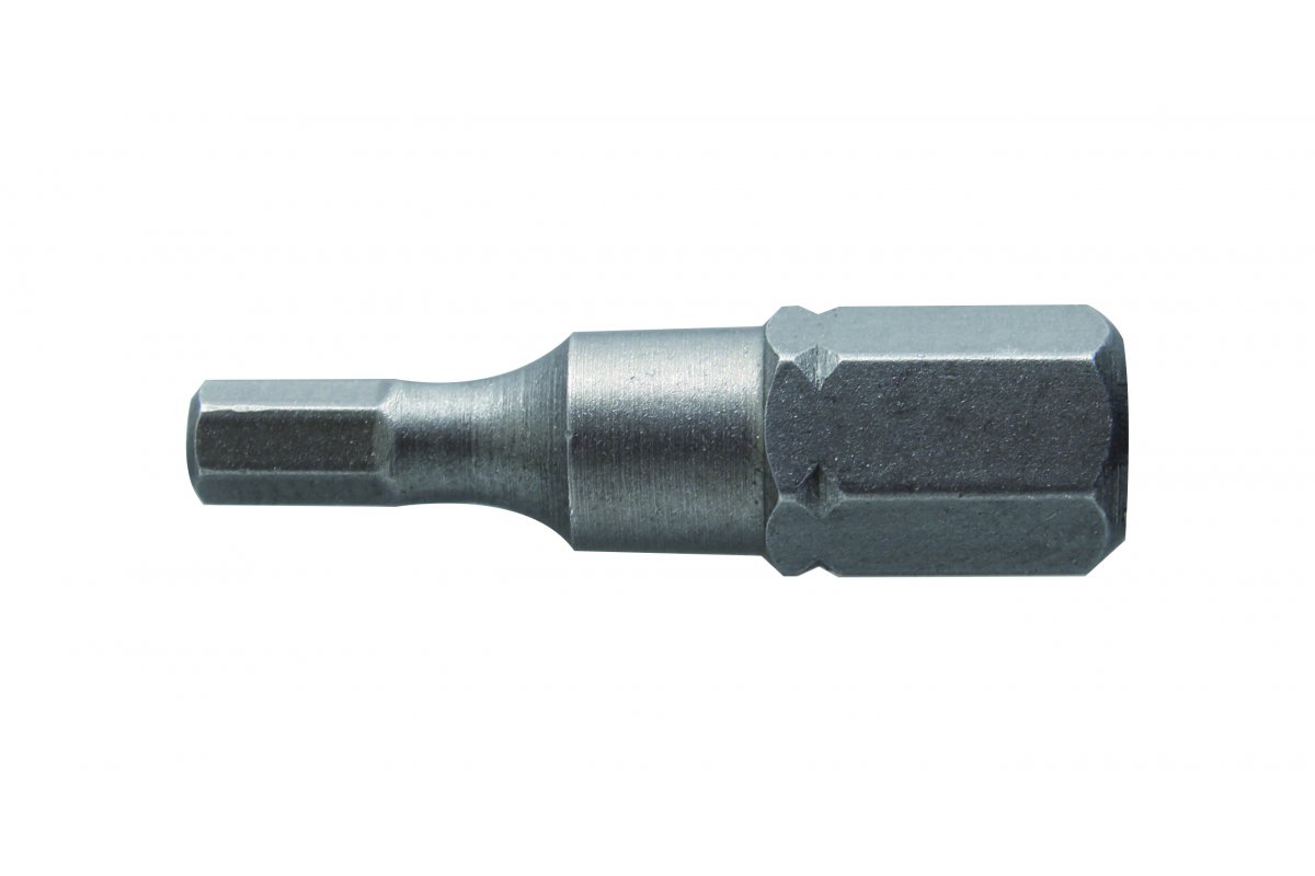 Końcówki wkrętakowe HEX 6, 25 mm, 2 szt. - HT1S346 - HOGERT