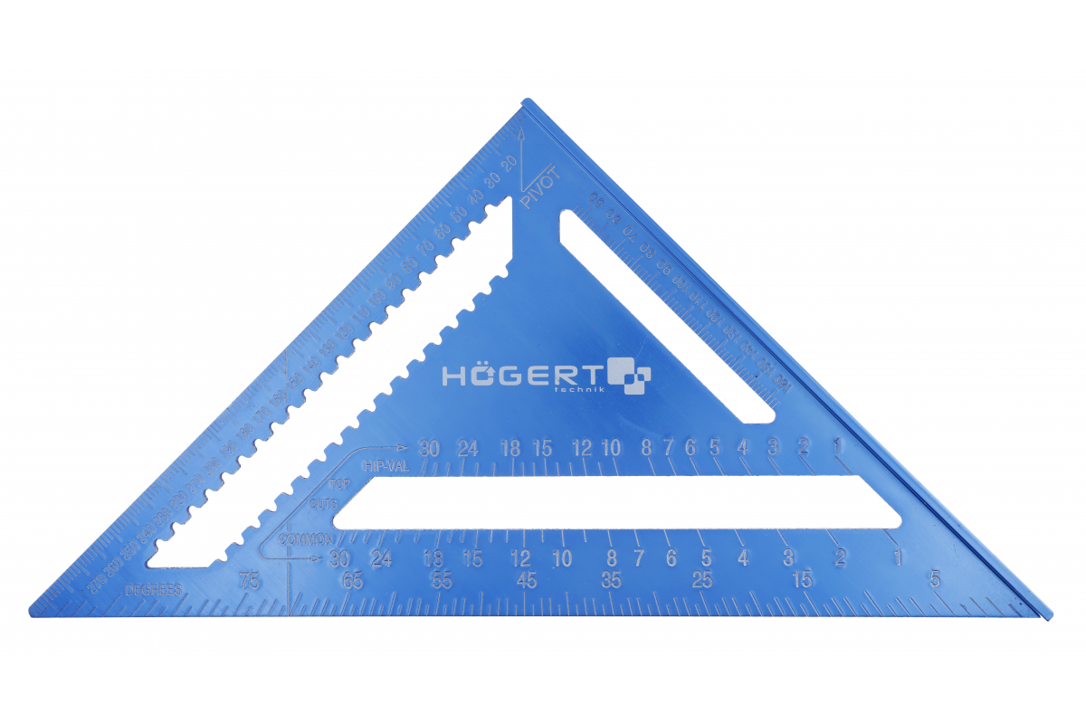 Kątownik aluminiowy stolarski 300mm - HT4M214 - HOGERT
