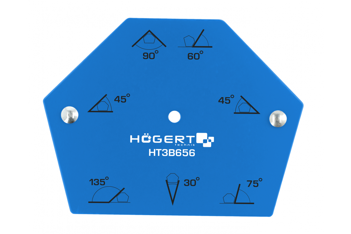 Magnetyczny kątownik spawalniczy heksagonalny - HT3B656 - HOGERT