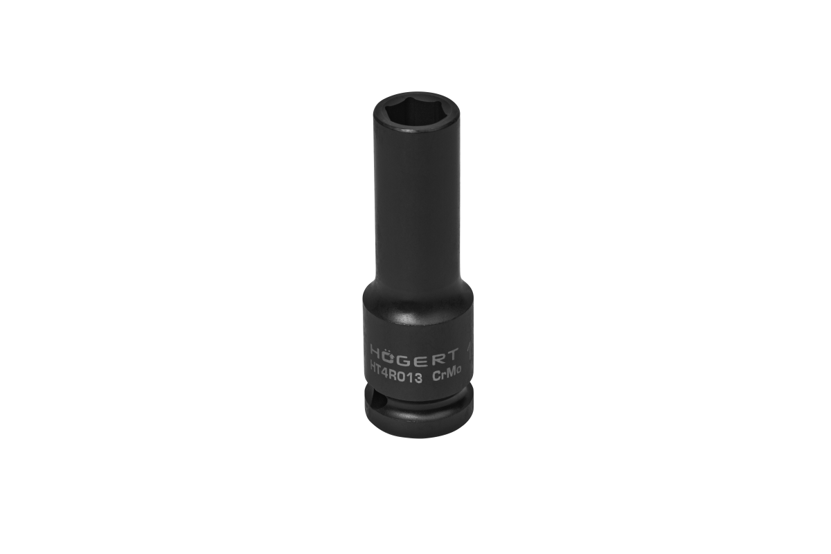 Nasadka udarowa 1/2", 13 mm, CrMo, długa - HT4R013 - HOGERT