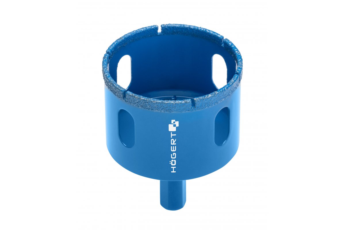 Otwornica diamentowa 44 mm, uchwyt do wiertarki - HT7D344 - HOGERT