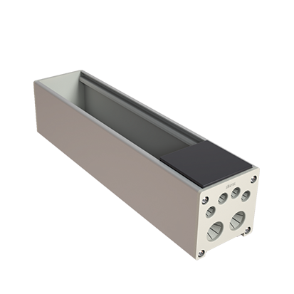 Ofiblok Compact podstawa 4x K45 (45x45mm); szary grafit Simon Connect - KFC204/14 - KONTAKT SIMON