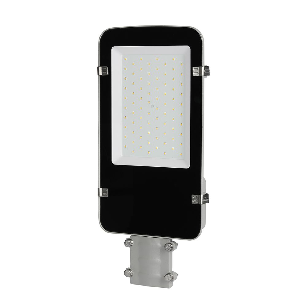 50W Lampa uliczna LED / Chip SAMSUNG / Barwa:4000K / Obudowa: Szara - 21527 - V-TAC