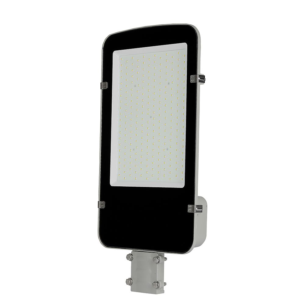 50W Lampa uliczna LED / Chip SAMSUNG / Barwa:6400K / Obudowa: Szara - 21528 - V-TAC
