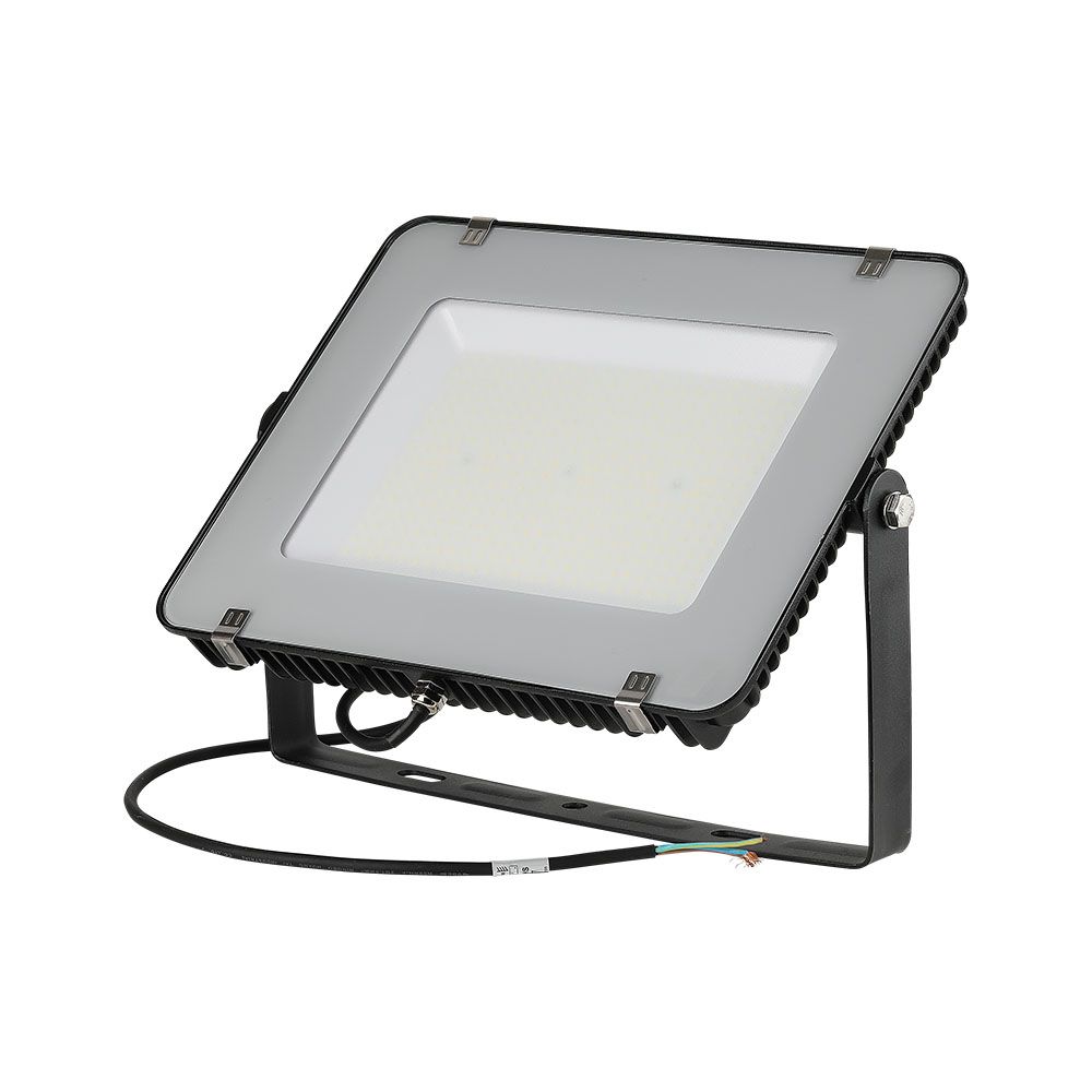 200W Naświetlacz LED SMD / Chip SAMSUNG / Barwa:6400K / Obudowa: Czarna / Wydajność: 115lm/w - 21779 - V-TAC
