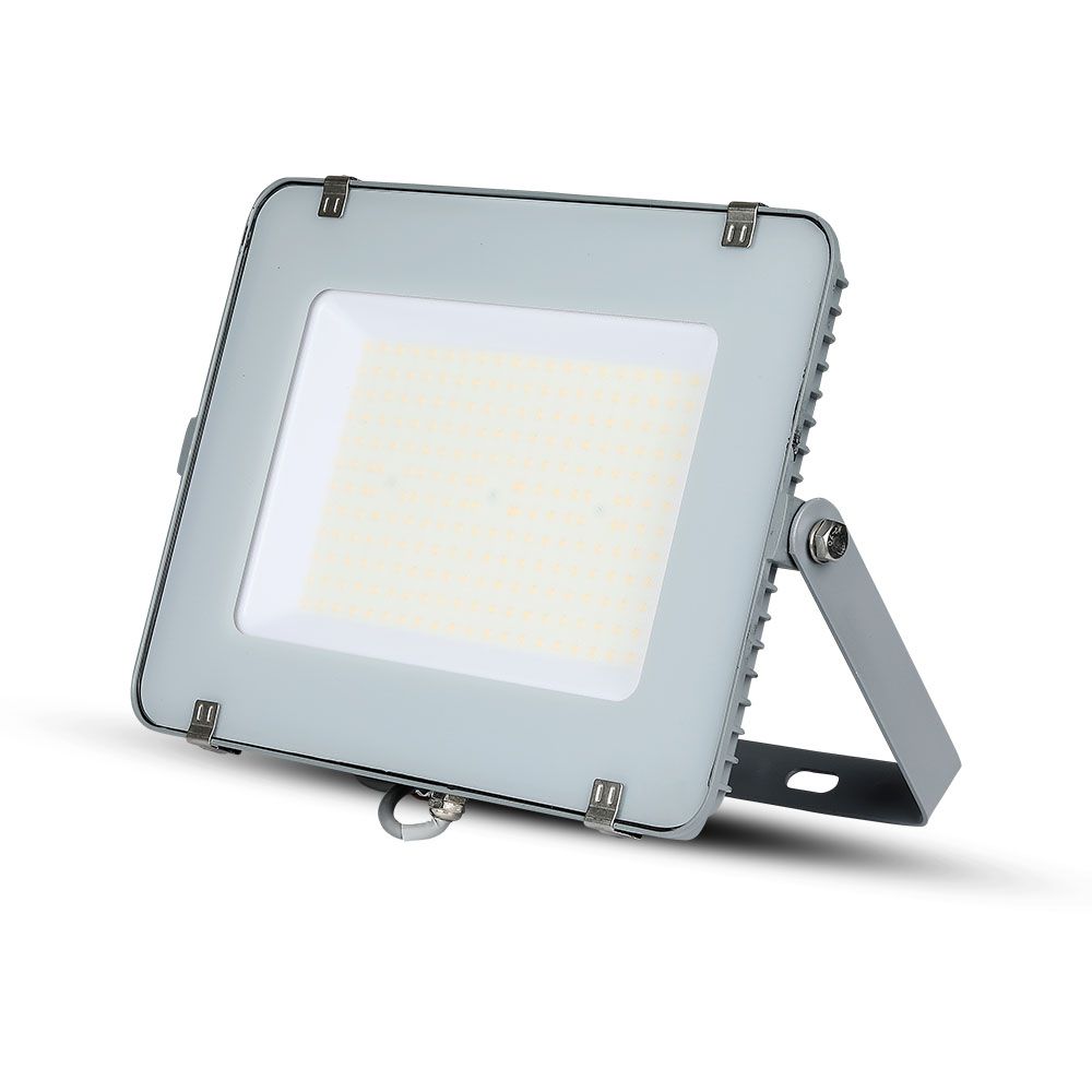 200W Naświetlacz LED SMD / Chip SAMSUNG / Barwa:6400K / Obudowa: Szara / Wydajność: 115lm/w - 21790 - V-TAC