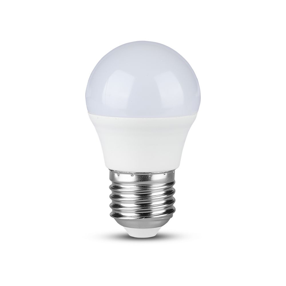6.5W G45 Żarówka LED / Chip SAMSUNG / Barwa:4000K / Trzonek:E27 - 21867 - V-TAC