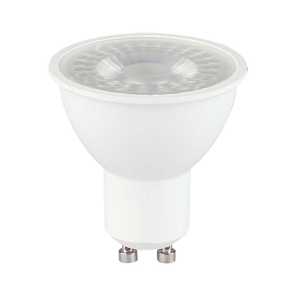 7.5W GU10 Żarówka LED / Chip SAMSUNG / Barwa:4000K / Kąt 110' / Trzonek:GU10 - 21873 - V-TAC