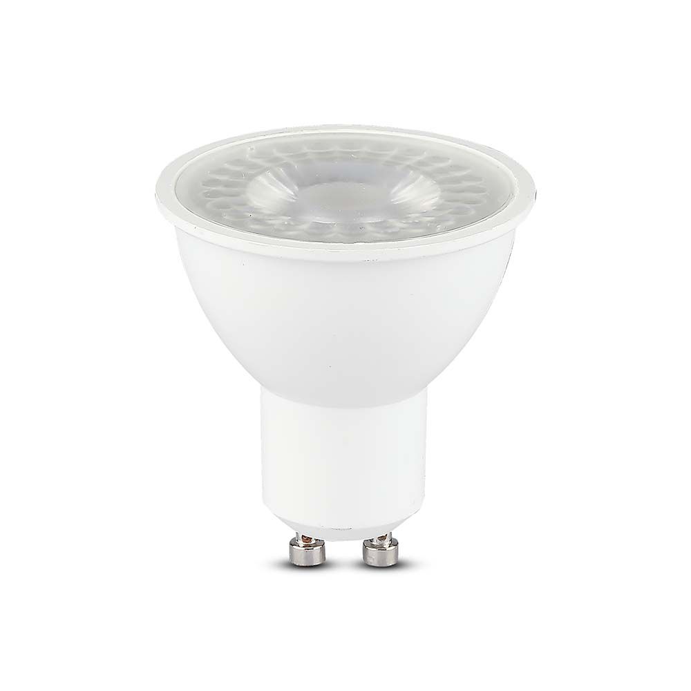 7.5W GU10 Żarówka LED / Chip SAMSUNG / Barwa:6400K / Kąt 110' / Trzonek:GU10 - 21874 - V-TAC