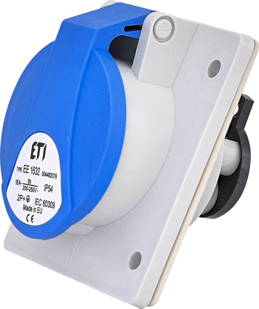 16A, 230V, 2P+PE, GNIAZDO TABLICOWE, IP54 EE 1632 - 004482076 - ETI