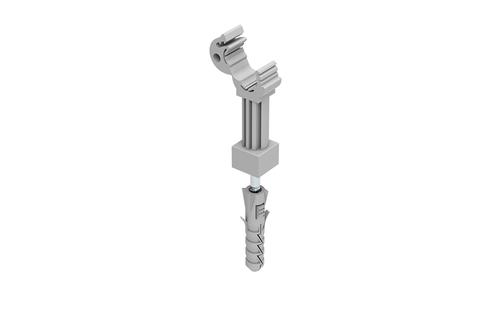 UCHWYT Z KOŁKIEM FI-12 DŁUGOŚĆ 250 MM Z PLASTIKIEM. - 91220401 - ELKO-BIS