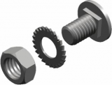 Śruba z łbem grzybkowym SGM6x10 - 650141 - BAKS